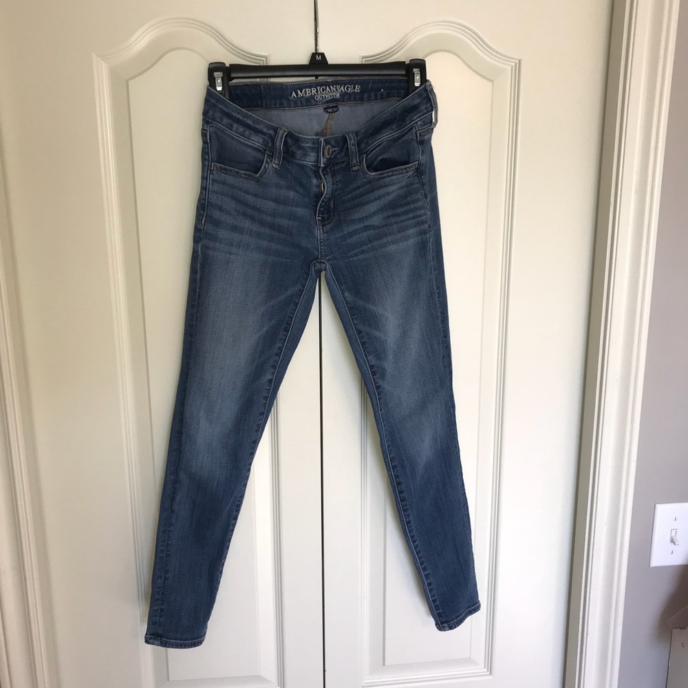 Super Stretch Super Low Jeggings American Eagle